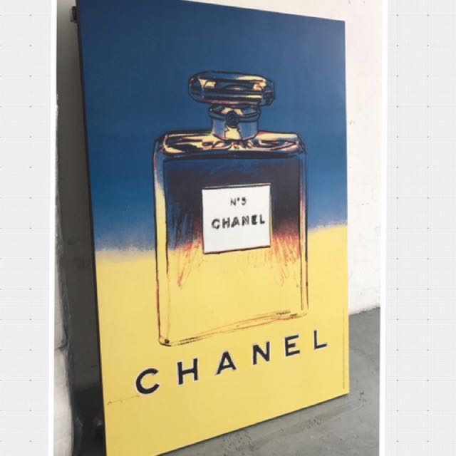 Painting Of Chanel Perfume Furniture Home Decor On Carousell