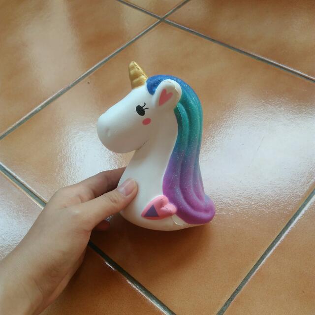 Squishy Toyboxshop Galaxy Unicorn Toys Collectibles Mainan Di
