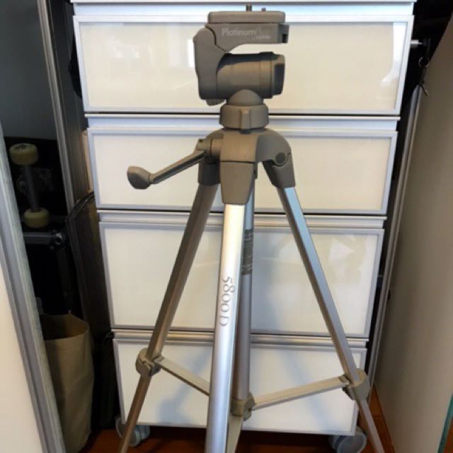 SUNPAK Platinum Plus 5800D Camera Tripod, Photography, Cameras on Carousell