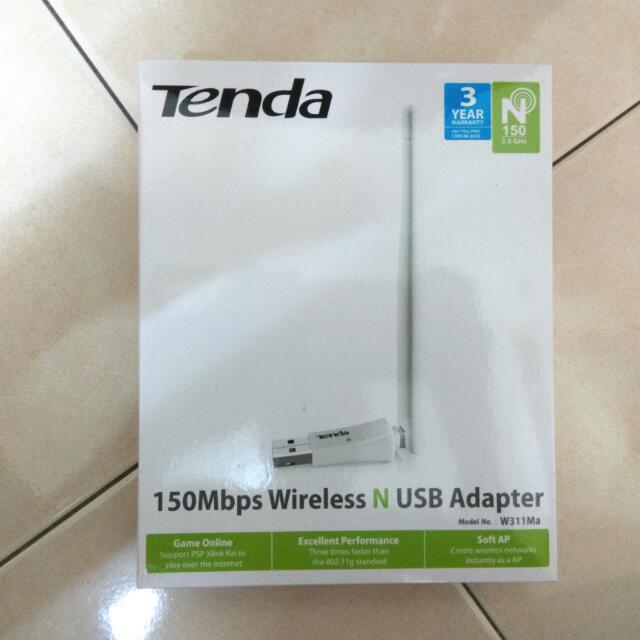 Tenda 150mbps wireless n usb adapter