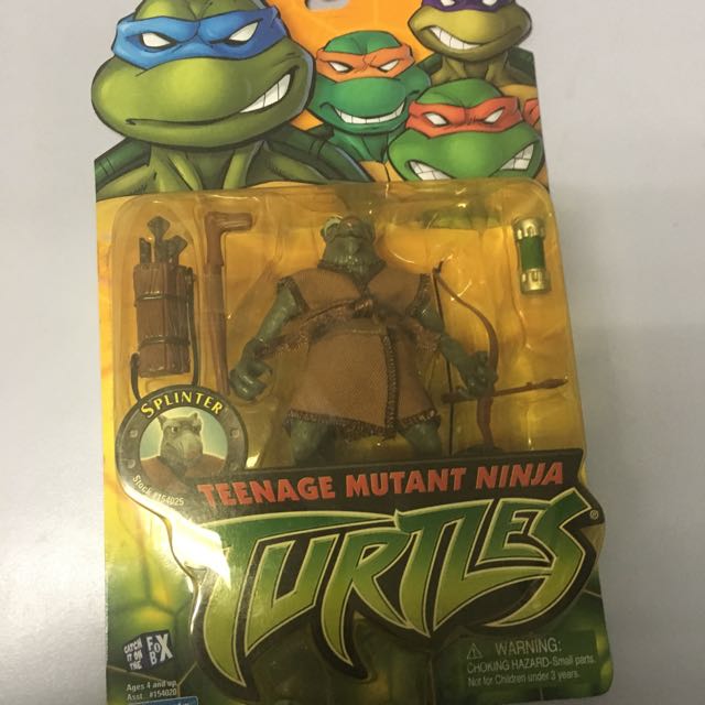 TMNT Splinter, Hobbies & Toys, Toys & Games on Carousell