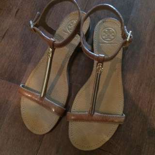 Tory Burch Brown Sandals, Size 7.5