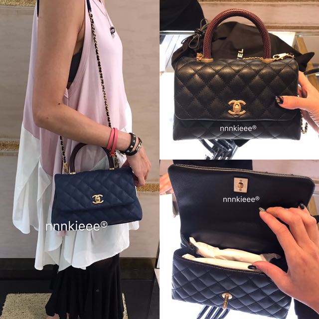 Chanel Coco Handle Bag Size Comparison | Ahoy Comics