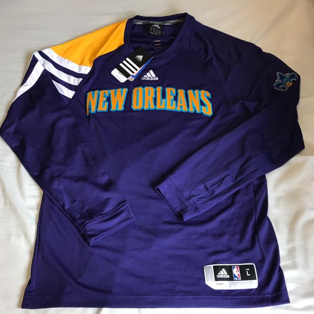 Adidas NBA New Orleans Pelicans Shooting Shirt Large Sports on Carousell