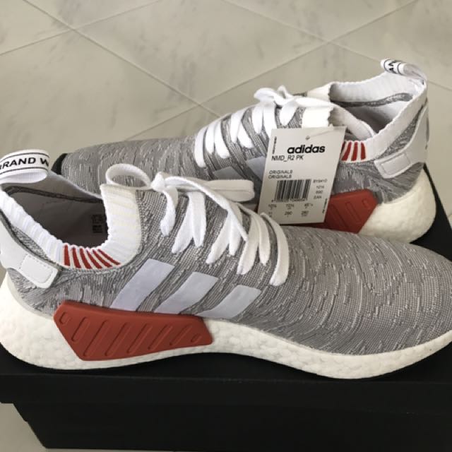 Nmd r2 hotsell light grey