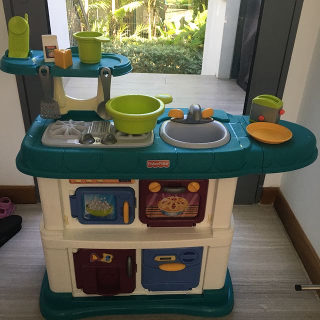 Fisher price grow sale with me kitchen