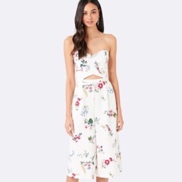 forever new floral jumpsuit