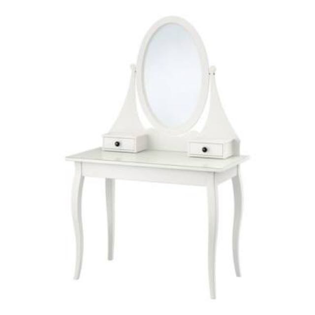 ikea hemnes dressing table grey