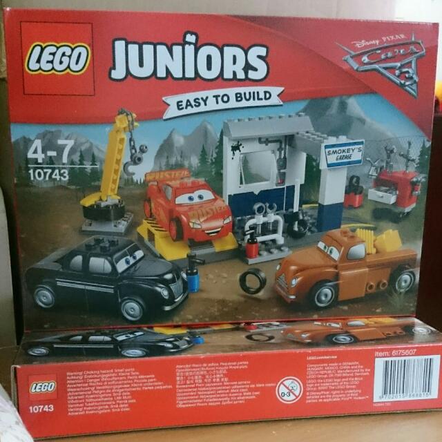 lego 10743 juniors smokey's garage