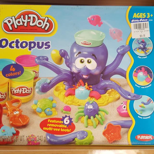 play doh octopus