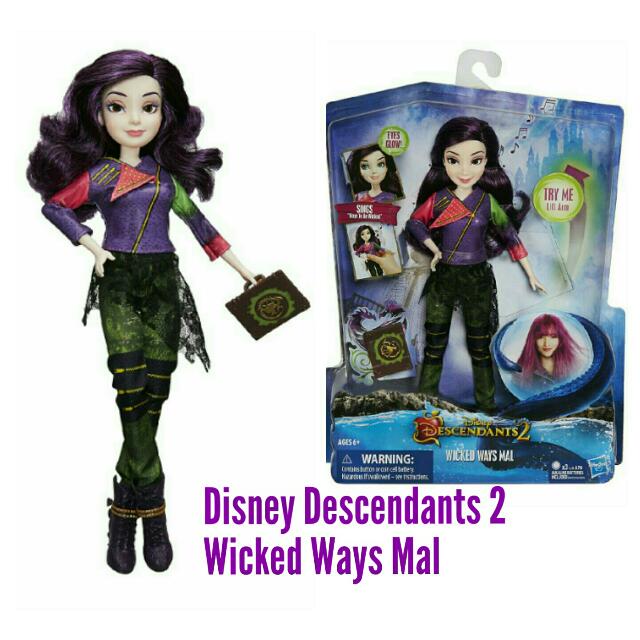 Disney Descendants 2 Wicked Ways Doll - Mal