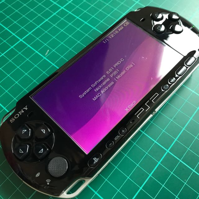 Sony Psp 3000 Slim Black, Video Gaming, Video Game Consoles