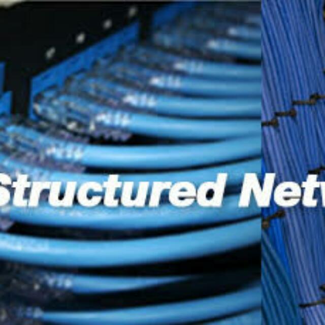 Structured Cabling Network System (Category: Networking) located in Quezon City. Submitted by zerobelow (Listing ID 115990837, Image 1). Description: .