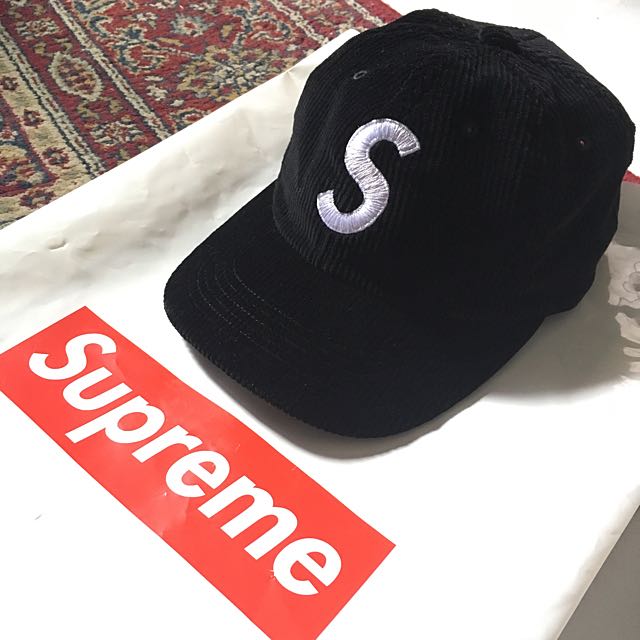 Supreme - Corduroy S Logo 6-Panel - 帽子