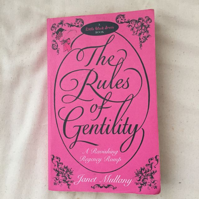 the rules of gentility by janet mullany