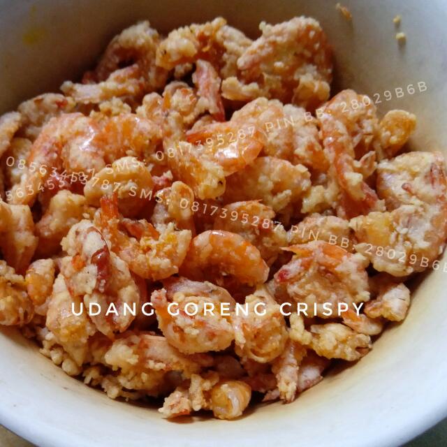 Udang Goreng Crispy Makanan Minuman Snek Di Carousell