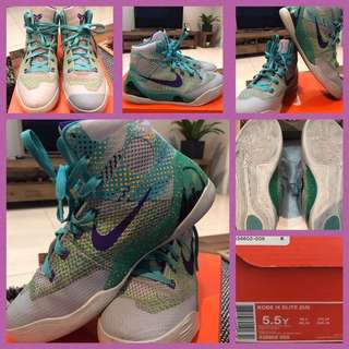 Kobe Bryant IX Elite Basketball Shoes Size US 5.5 Y