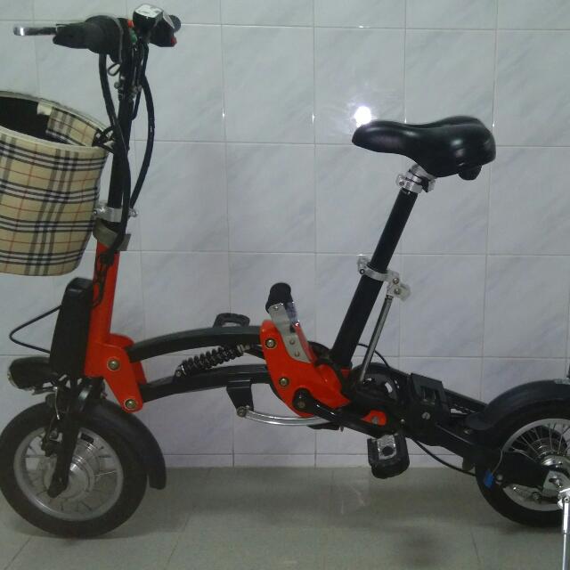 1 Second Folding Ebike