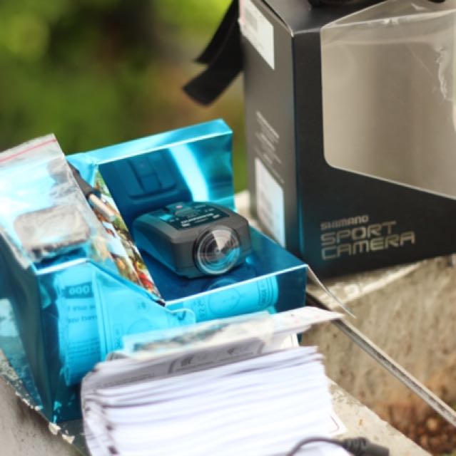 Action Camera Shimano Cm 1000 Photography On Carousell