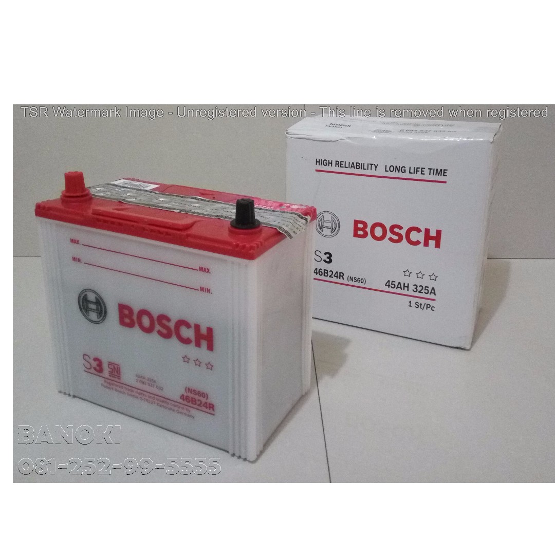 Aki Mobil Bosh Ns60 Auto Accessories On Carousell