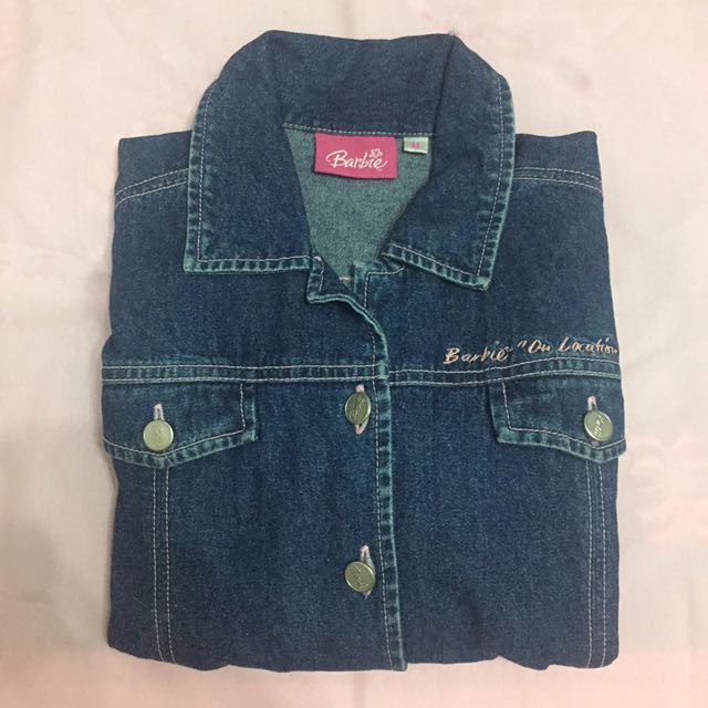 barbie blue jean jacket