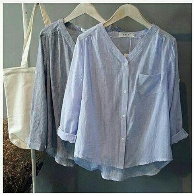 Blouse Katun Jepang Women S Fashion Women S Clothes Tops On