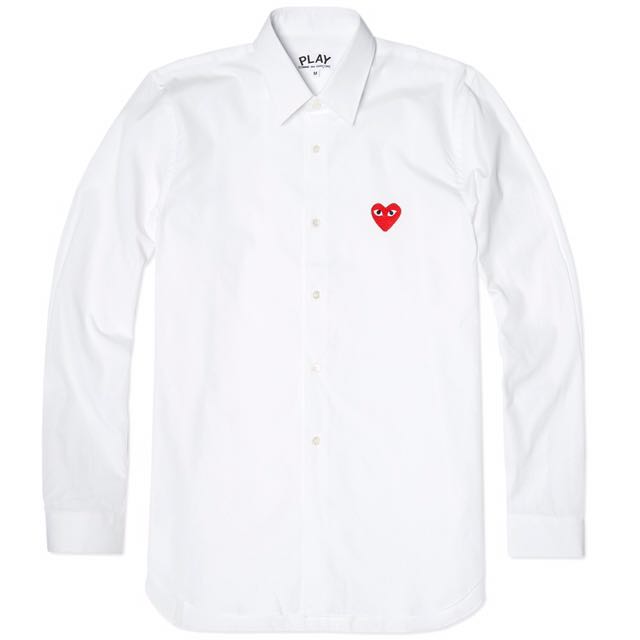 cdg formal shirt