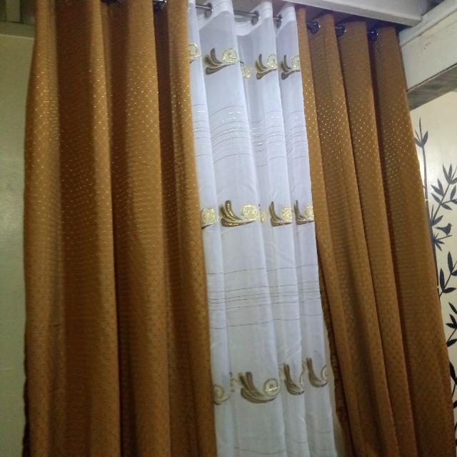 CURTAINS (3pcs Per set), Babies & Kids, Baby Nursery & Kids Furniture