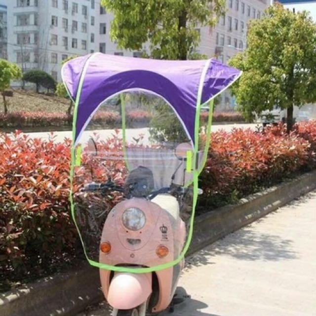 canopy umbrella for ebike