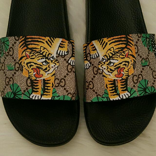 Gucci bengal tiger slides new arrivals
