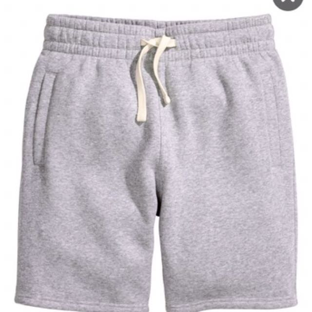 Grey shorts mens h&m clearance