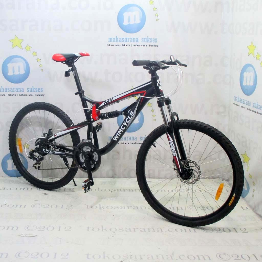  Kredit  Cukup KTP 26in Wimcycle M2 Alloy Full Suspension 