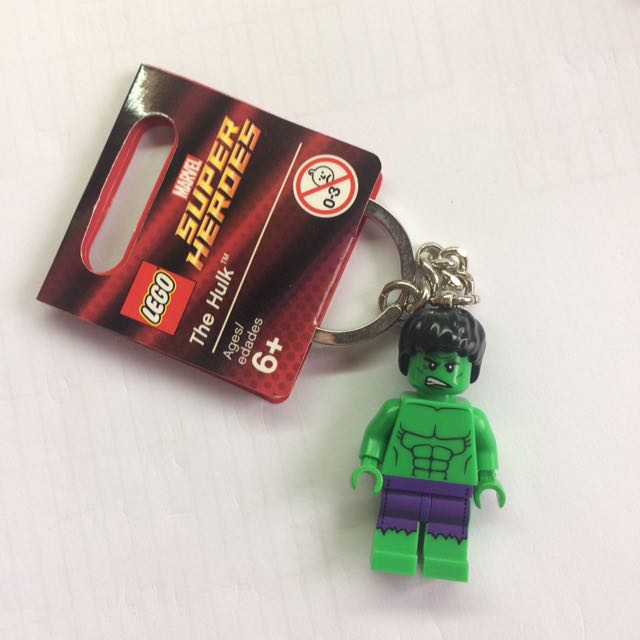 Marvel Hulk LEGO Keychain