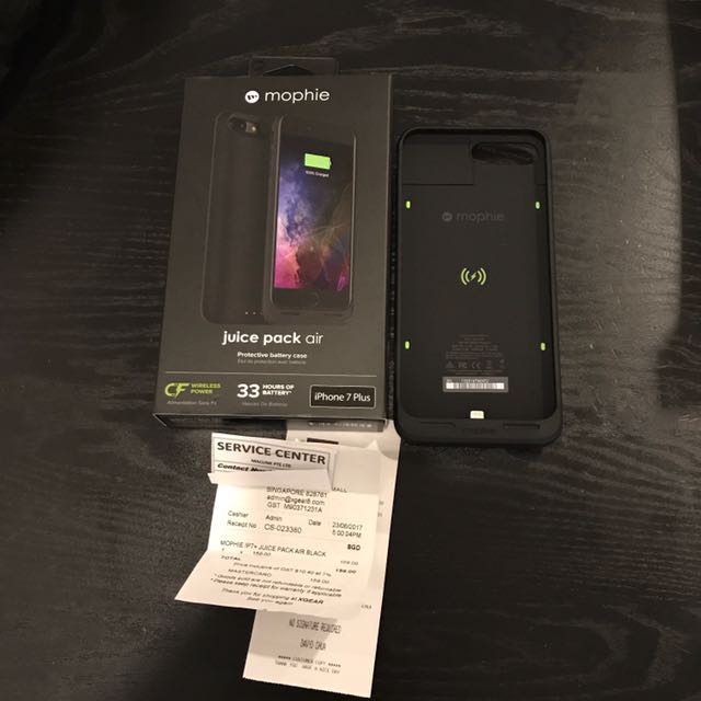 Mophie Juice Pack Air Iphone 7 Plus Mobile Phones Tablets Mobile Tablet Accessories On Carousell
