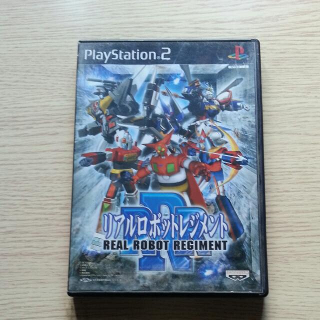 PS2 REAL ROBOT REGIMENT, 電子遊戲, 遊戲機配件, 遊戲禮物卡及帳戶 Carousell