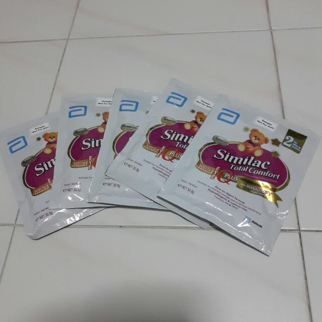 Similac store milk sample