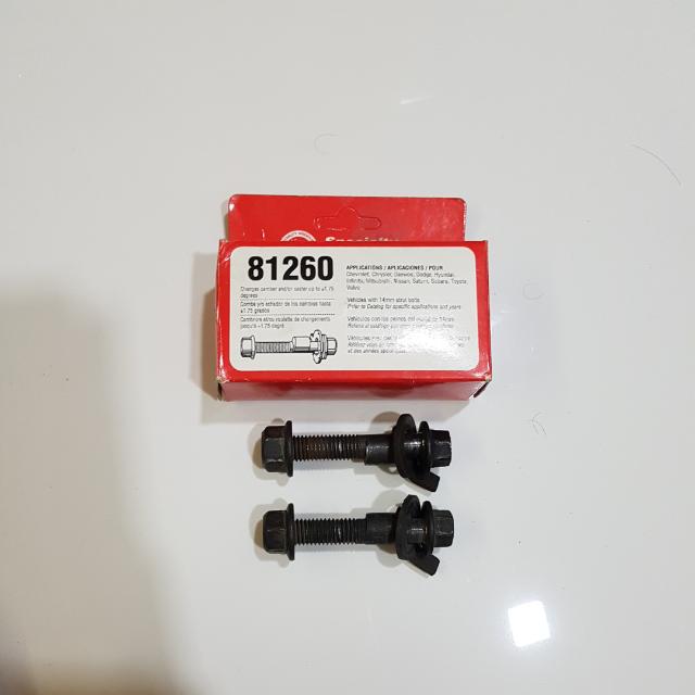 SPC Camber Bolt / Nut 81260 (Alignment), Car Accessories on Carousell