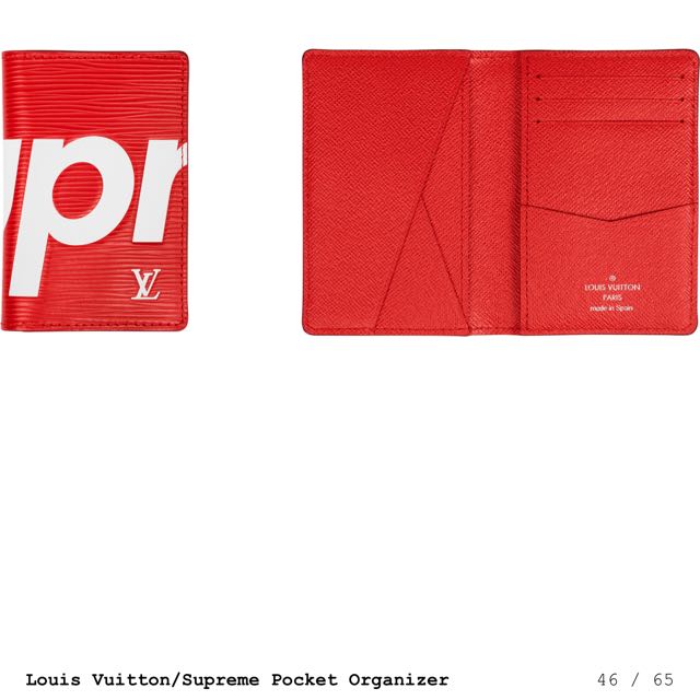 Supreme hot sale pocket organizer