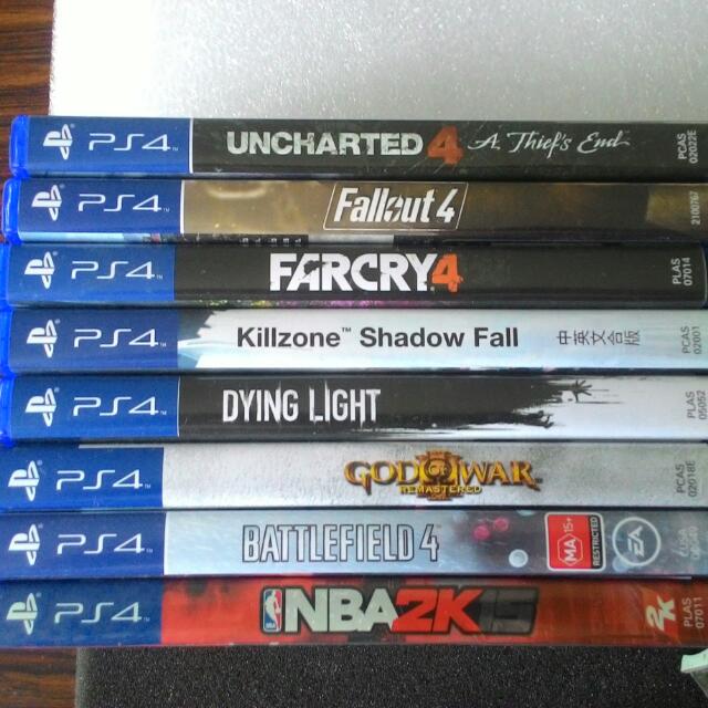 where to sell used ps4 games