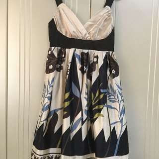 Babydoll Satin Dress