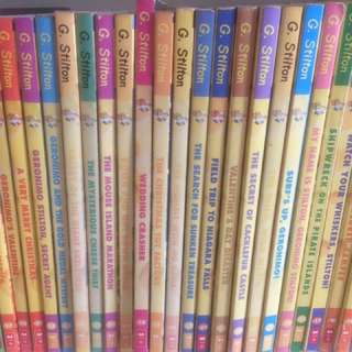 Geronimo Stilton 1 To 59 For Sales At S$295