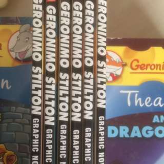 Geronimo Stilton Graphic Novel 1 To 6 For Sale At $30