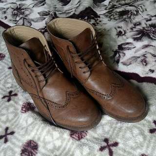 Leather Boot Bata .