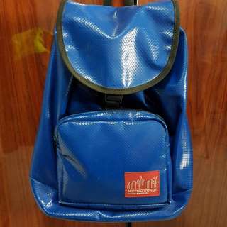 Manhattan Portage Dakota Backpack Vinyl Material Blue