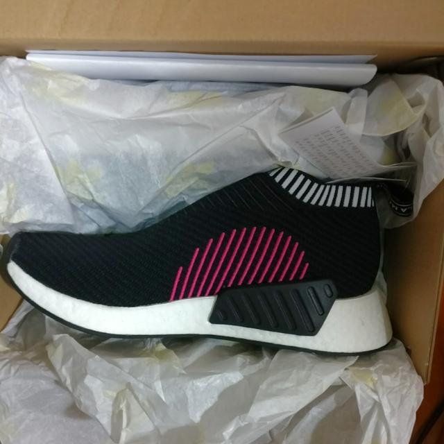 Adidas nmd cs2 core black, Footwear, on Carousell