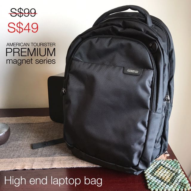 BN American Tourister Premium Laptop Bag Men s Fashion Bags