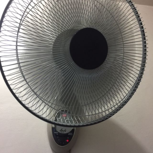 Asahi Wall Fan With Remote And Timer Home Furniture On Carousell