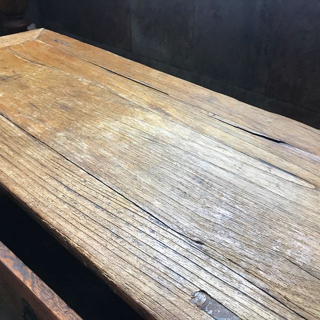 Authentic Chinese Low Table With 2 Drawers With Wax Seal