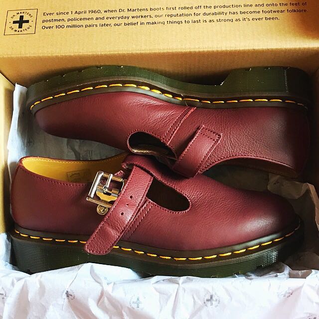 dr martens mary jane polley