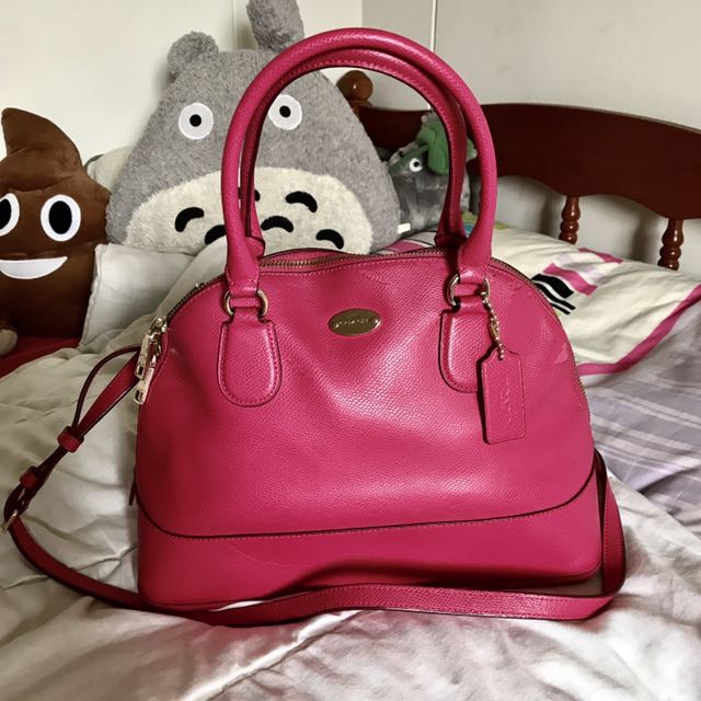 Coach cheap domed satchel